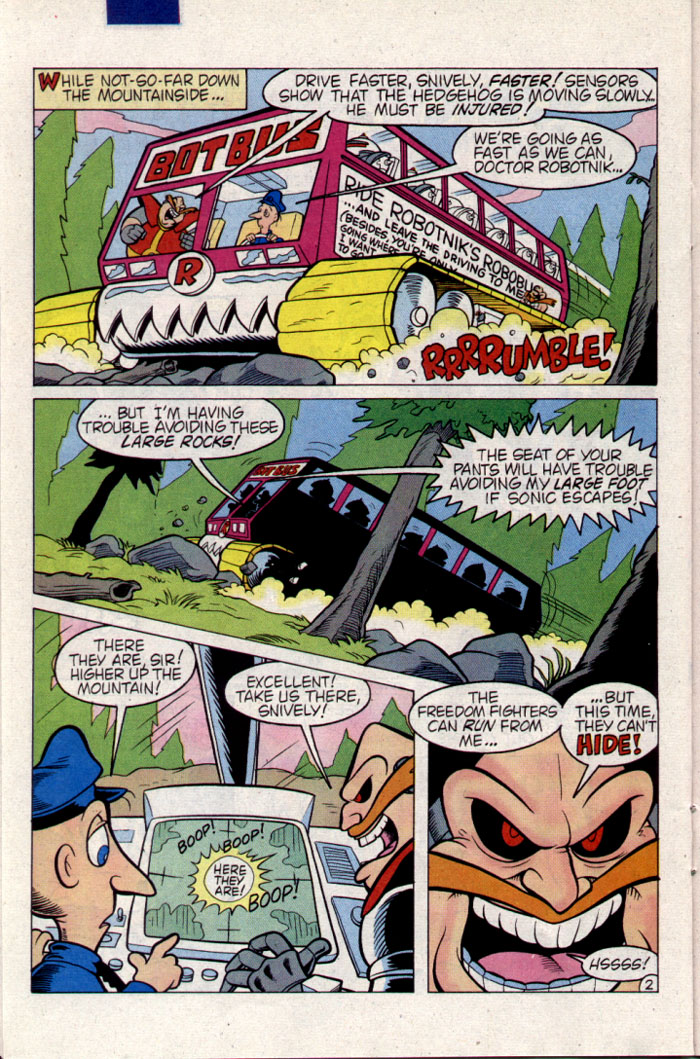 Sonic - Archie Adventure Series September 1995 Page 19